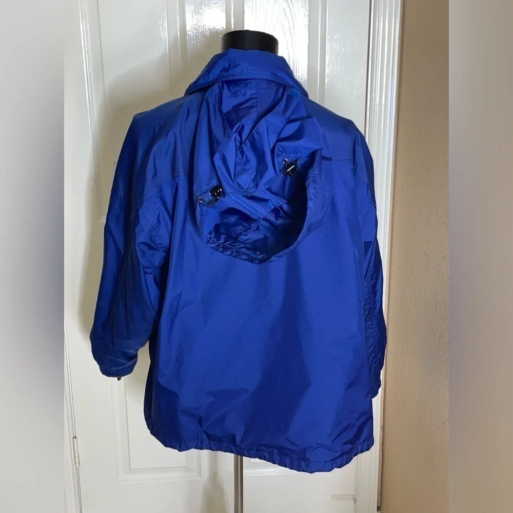 Pepsi Cola Jacket Adult XLarge Navy Full Zip Hooded Lined Aramark Uniform Coat  - Picture 4 of 12